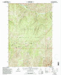 Liz Butte 1994 topographic map thumbnail