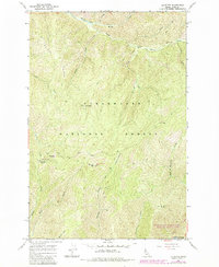 Liz Butte 1966 topographic map preview