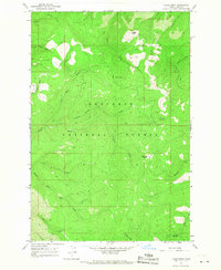 Lodge Point 1966 topographic map thumbnail