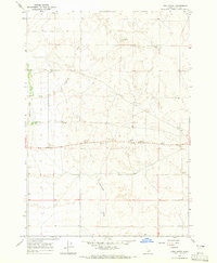Lone Butte 1964 topographic map thumbnail