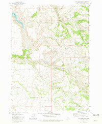 Lone Pine Ridge 1981 topographic map thumbnail