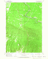 Lookout Butte 1965 topographic map thumbnail