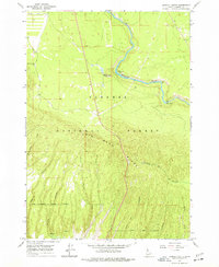 Lookout Butte 1965 topographic map thumbnail
