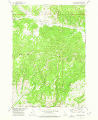 Lookout Point 1972 topographic map thumbnail