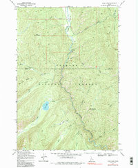 Loon Lake 1969 topographic map thumbnail