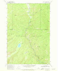 Loon Lake 1969 topographic map thumbnail