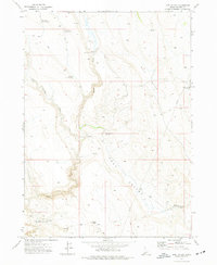Lost Valley 1972 topographic map thumbnail