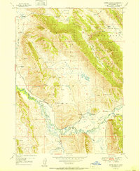Lower Valley 1951 topographic map thumbnail
