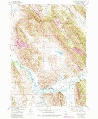 Lower Valley 1949 topographic map thumbnail