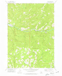 Lowman 1972 topographic map thumbnail