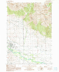 Mackay 1991 topographic map thumbnail