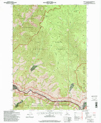 Mackay Bar 1995 topographic map thumbnail