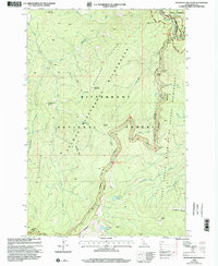 Magruder Mountain 1998 topographic map thumbnail