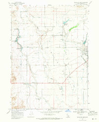 Malad City West 1968 topographic map preview