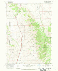 Malad Summit 1968 topographic map thumbnail