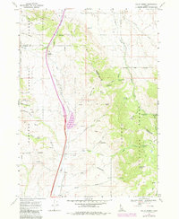 Malad Summit 1968 topographic map thumbnail