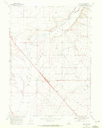 Malta NE 1968 topographic map thumbnail