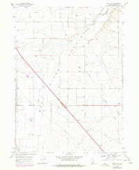 Malta NE 1968 topographic map thumbnail