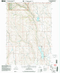 Mann Creek NW 2004 topographic map thumbnail