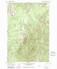 Marble Butte 1963 topographic map thumbnail