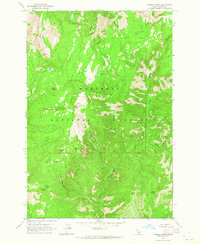 Marble Butte 1963 topographic map thumbnail