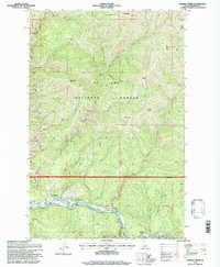 Marble Creek 1995 topographic map thumbnail