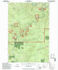 Marble Mountain 1995 topographic map thumbnail