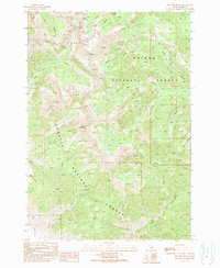 May Mountain 1989 topographic map thumbnail
