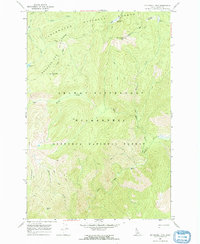 Mc Connell Mtn topographic map thumbnail