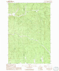 Mc Gary Butte 1990 topographic map thumbnail