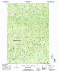 Mc Gary Butte topographic map thumbnail