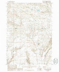 Mc Han Reservoir topographic map thumbnail