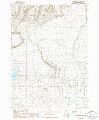 Mc Kinney Butte topographic map thumbnail