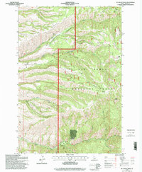 Mc Kinzie Creek topographic map thumbnail