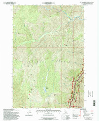 Mc Lendon Butte topographic map thumbnail