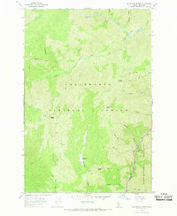 Mc Lendon Butte 1966 topographic map thumbnail