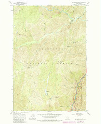 Mc Lendon Butte 1966 topographic map thumbnail