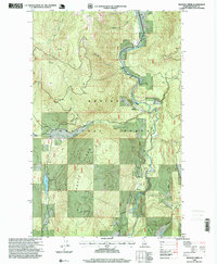 Meadow Creek 1996 topographic map thumbnail