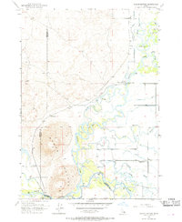 Menan Buttes 1951 topographic map thumbnail
