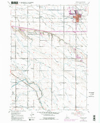 Meridian 1953 topographic map thumbnail