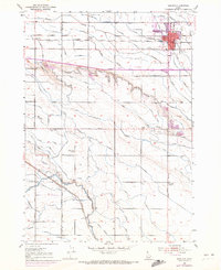 Meridian 1953 topographic map thumbnail