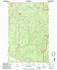 Merry Creek 1995 topographic map thumbnail