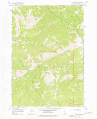 Meyers Cove 1963 topographic map thumbnail
