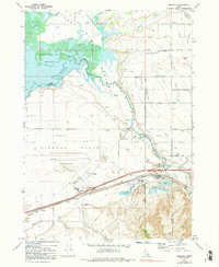 Michaud 1971 topographic map thumbnail