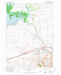 Michaud 1971 topographic map thumbnail
