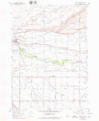 Middleton 1958 topographic map thumbnail