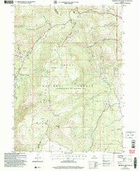Midnight Mountain 2005 topographic map thumbnail