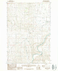 Midvale Hill 1987 topographic map thumbnail
