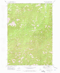 Miller Mtn East topographic map thumbnail