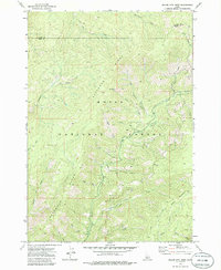 Miller Mtn West topographic map thumbnail